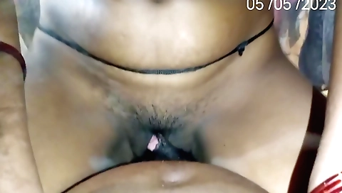 Indian brunette caught and fucked at a webcam video