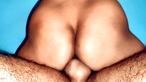 Indian wife with hairy pussy fucked hard in my cam video