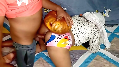 Amateur indian chick fucks with her friends at the party