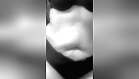 Sexy indian brunette in front of camera fucks herself