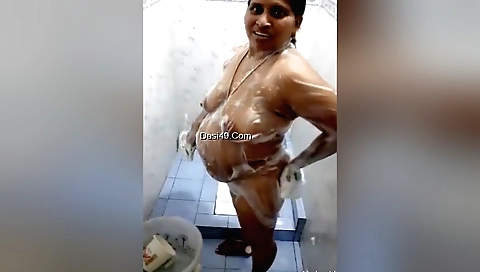 Busty wife enjoys a solo video of her naked and sexy