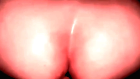 Beautiful teen 18+ show her body while making a blowjob