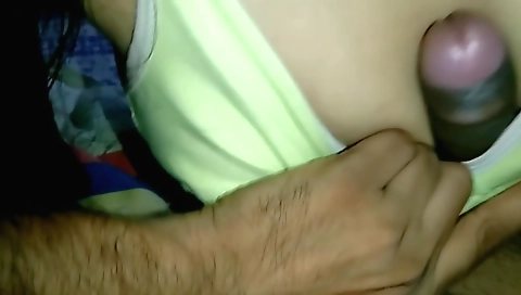 Indian hottie sucking a dick in mouth and then fucks it