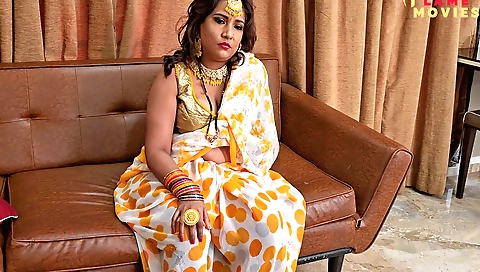 Horny indian milf enjoys deepthroat fuck from a hard cock