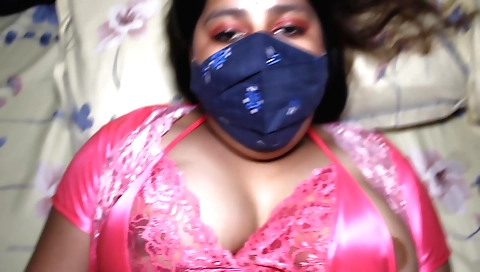 Indian girl rubina stepsister on her bed porn video