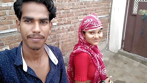 Indian couple 18+ short haired with a hot husband and wife