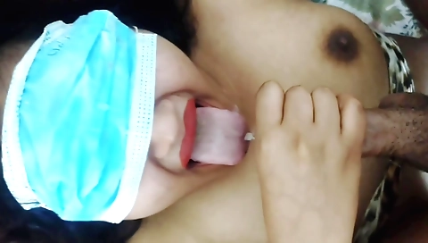 Indian amateur brunette facesomething in the kitchen