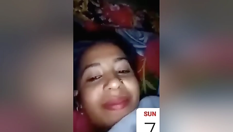 Hot brunette indian girl shows her body in solo porn