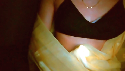 Indian teen gets naked in bed after some hot masturbation
