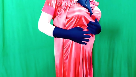 Hot and sexy evening dress for amateur indian female