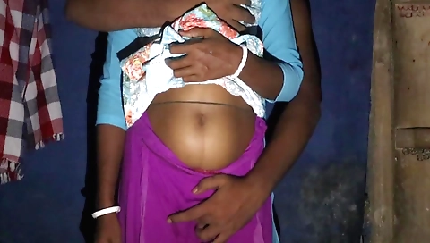 Indian teen with big ass and a sexy body has an old boyfriend