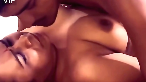 Sexy brunette gets her big ass fucked in a doggy style