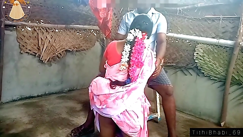 Indian girl fucked by her owner in her own home bathroom
