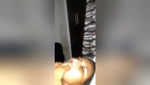 Indian stepsister rides her stepbrother in the car