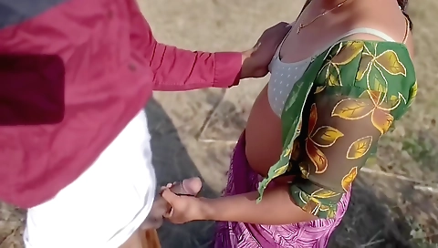 Indian brunette plays with her boyfriend's big cock