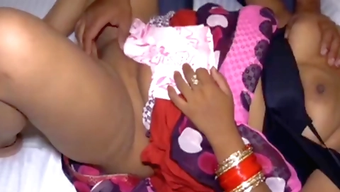 Indian girl with small tits and boobs 1st time on a porn video