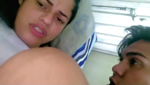 Indian brunette in Indian style gets fucked in a house