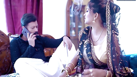 Indian big ass brunette babe gets fucked really hard