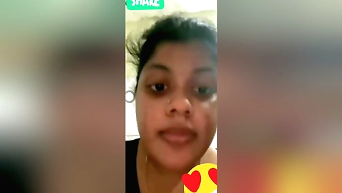 Sexy brunette bhabhi shows her wet pussy on web cam