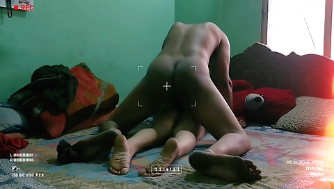 Indian chubby bhabhi fucking on her husband's huge dick