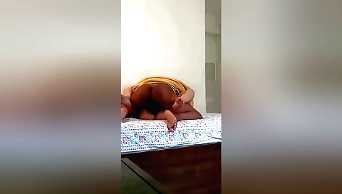 Indian teen 18+ years old girl in tight white dress and sexy shorts