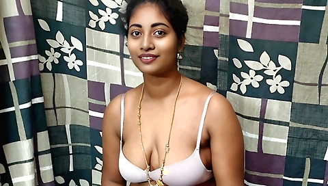 Indian teen gets pounded on the floor by her stepdad