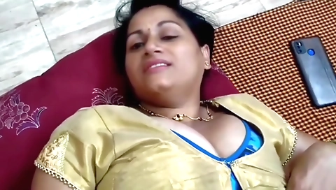 Busty brunette 18+ with a hairy pussy in amateur pov