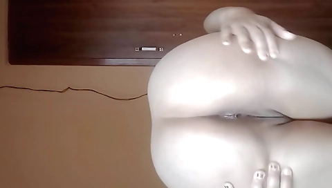 Indian amateur video with a nice face and a cute body