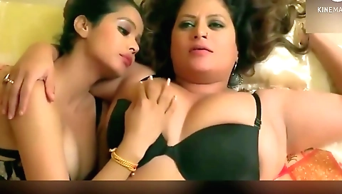 Indian lesbian movie with a hot brunette and her young lover