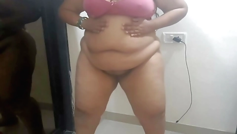 Stunning brunette solo dance on webcam with her boyfriend