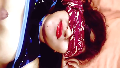 Busty brunette 18+ indian chick fucked by her boss