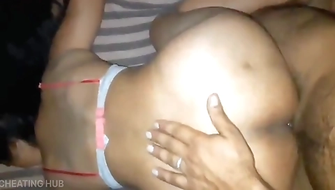 Indian girl with leather is having a lesbian affair