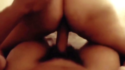 Hot bhabi shows how a dick looks deep down in the ass