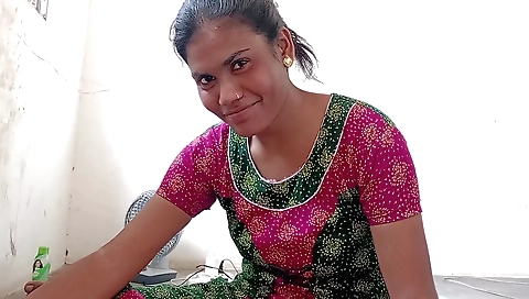 Indian busty milf with large boobs sucking and moaning