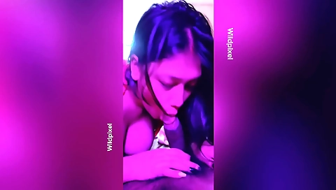 Amateur brunette fingered and fucked with a big load of cum