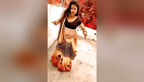 Indian sex scene from a gorgeous brunette solo girl