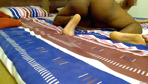Indian brunette with hairy pussy fucks in hd video