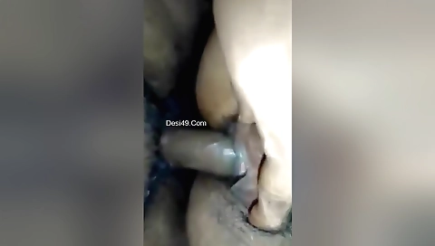 Hairy indian amateur couple fucked in a nice pose video